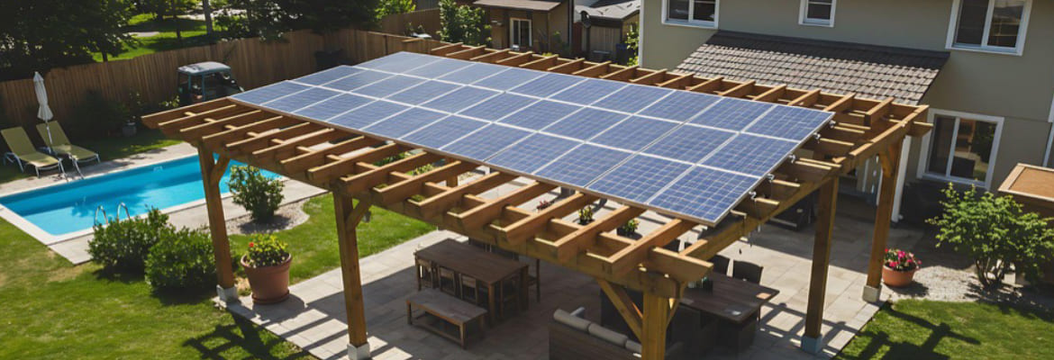 Can I Add Solar Panels To My Pergola In Tampa?
