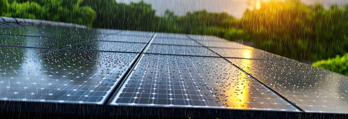 Weather & Solar Panel Performance: 4 Considerations For Summer Showers